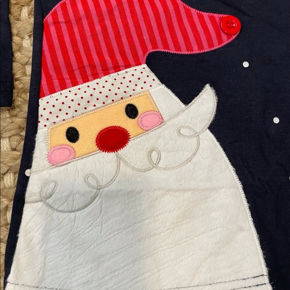 BRAND NEW- ‘Fuzzy Santa’ Girls Christmas Dress - Picture 2 of 2